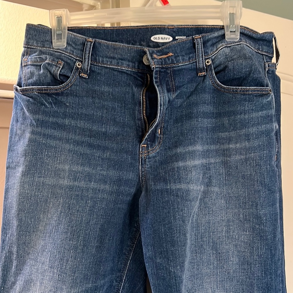 Straight leg jeans